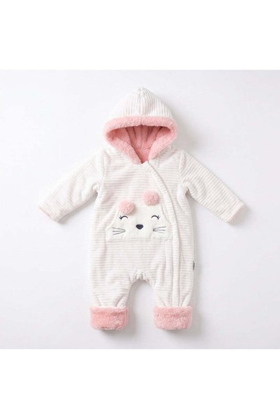 Mothersworld.sa Nehad Baby winter Fur Baby Romper (11174) - Pink