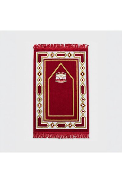 Generic Muslim Prayer Rug Kaaba and Muhrab Prayer Mat for Muslims and Daily U...