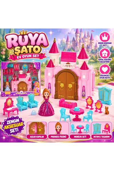 Bezos S00004903 Ev Oyun Set Rüya Şato BZELDR05