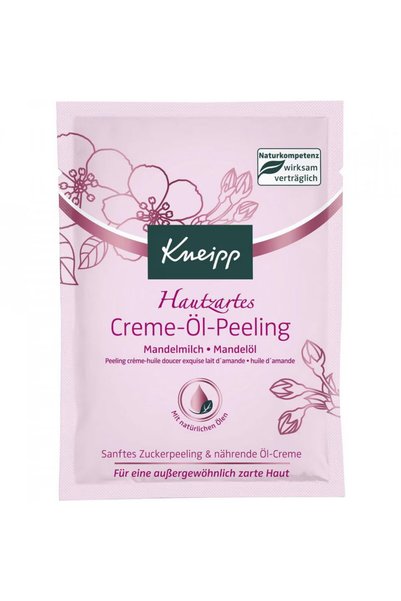 Kneipp Hautzartes Creme-Öl-Peeling exfoliating cream, with milk and almond oi...