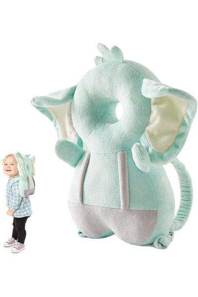 Arabest Baby Head Protector, PP Cotton Filling Baby Head Protector Backpack, ...