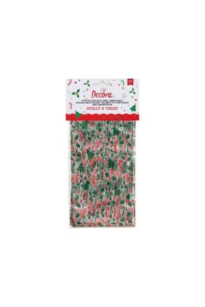 DECORA 20 прозрачни чанти 3 × 24 см