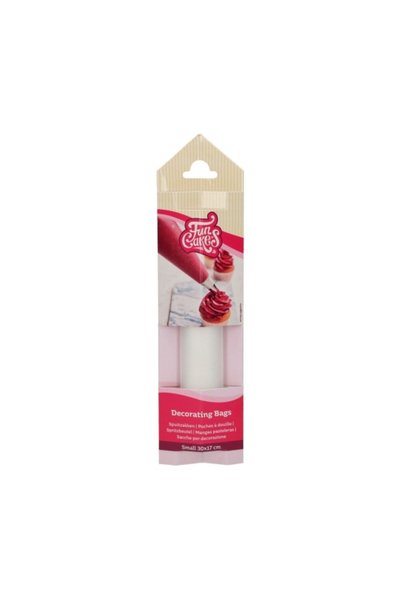 Fun Cakes Set of 10 Cake Decorating Bags - 30 CM