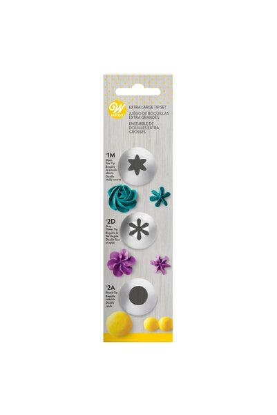 wilton Set of 3 extra large decorative bowls #1M, #2D, #2A