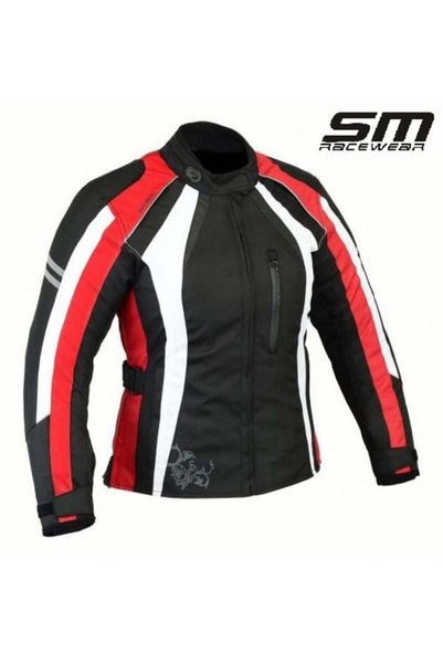 SM Racewear Geaca moto textila de dama Ana Lady - 3 Sezoane - Impermeabila si...