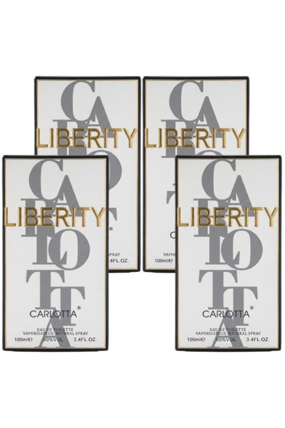 Carlotta 4 قطع Liberty Perfume 100 مل