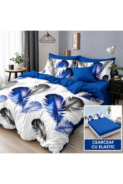 Casa Creative Elegance Finet Bedding Set 6 Pieces, Fitted Sheet 180x200 L LF6...