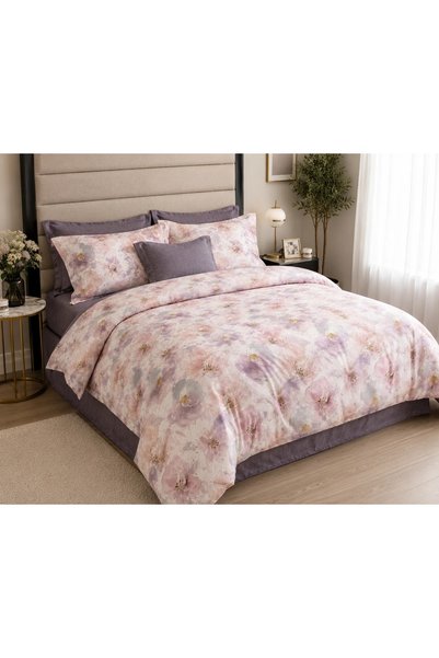 Ralex Pachet economic lenjerie pat dublu Finet 6 piese + 2 perne matlasate 50...