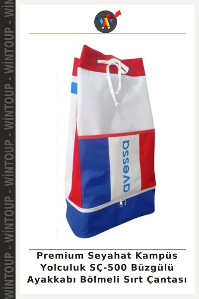 Wintoup Rucsac Premium Seyahat Kampüs Yolculuk SÇ-500 cu fronseuri pentru înc...