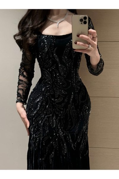 Mahi Luxury Black Dress 💓 💕