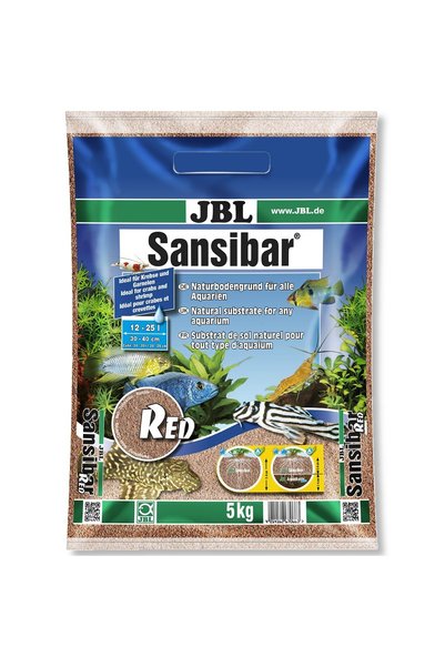 JBL SANSIBAR RED FINE SUBSTRATE 5 KG SET PENTRU ACVARIU – PĂMÂNT PENTRU PEȘTI...