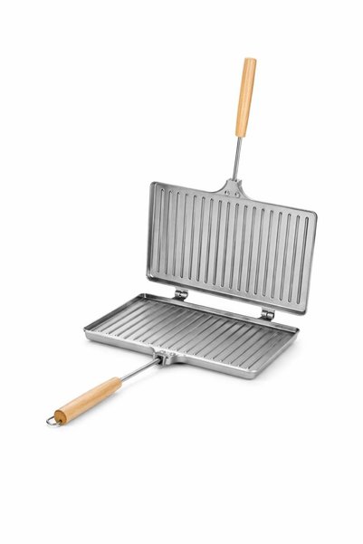 West Biking Biki™ Non-Stick Double Cooking Pan & Stovetop Sandwich Maker 23.5...