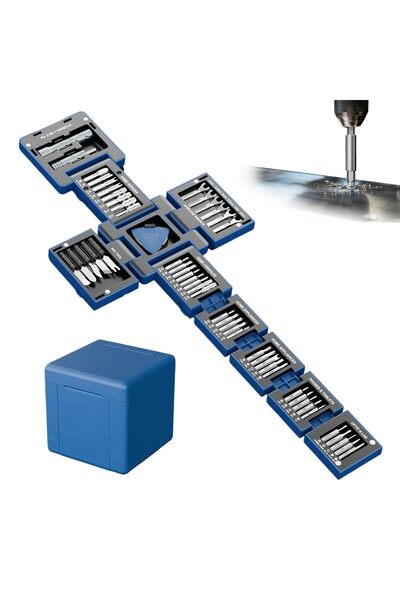 Generic Magnetic Drill Bit Set with Folding Box Magnetic Hex Precision Repair...