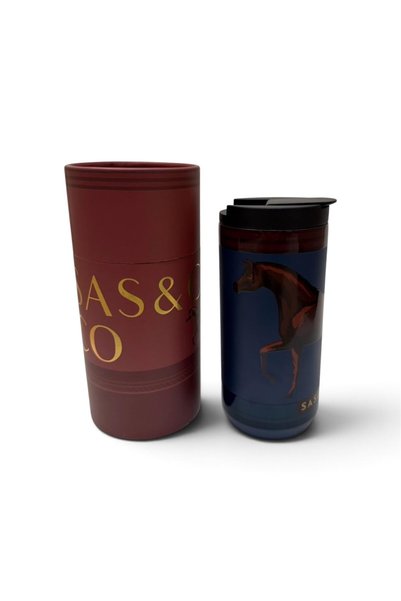 Generic Arabian Horse Travel Thermal Coffee Mug, 400ml – 304 Stainless Steel ...