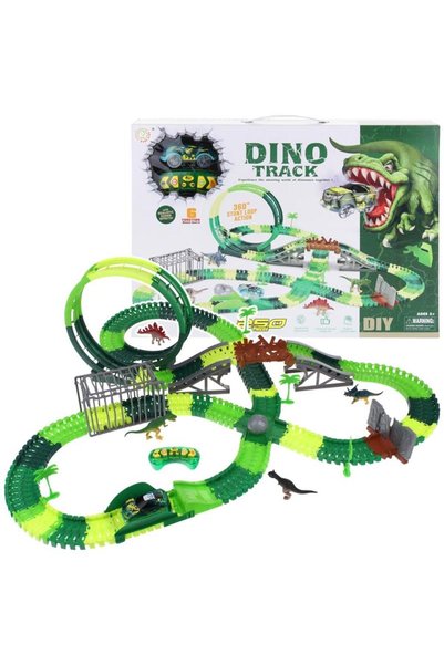 Nobo Kids DINO PARK – PISTĂ DE CURSE PENTRU DINOZAURI CU MAȘINI TELECOMANDATE...