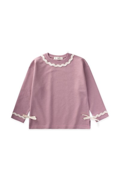 Cigit Tricou de tranziție pentru fetițe, vârsta 2-8 ani, culoare liliac