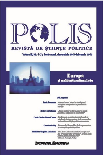 INSTITUTUL EUROPEAN Polis Vol.3 Nr.2(8) Serie Noua Martie-Mai 2015 Revista De...