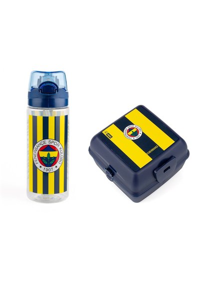 Fenerbahçe 500 ml Plastic Water Bottle and Feeding Bowl