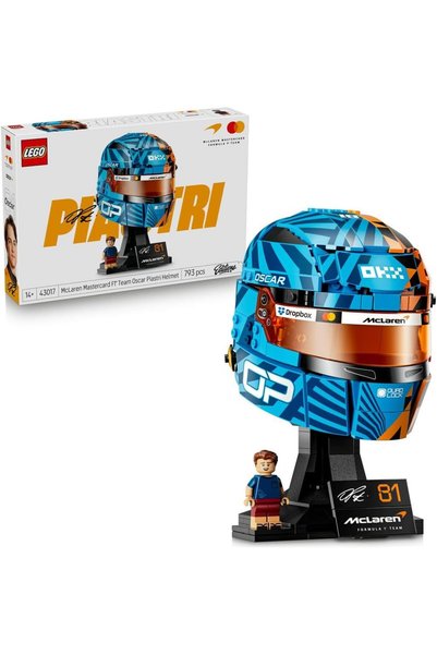 LEGO Editions McLaren Mastercard F1 Team Oscar Piastri Helmet 43017
