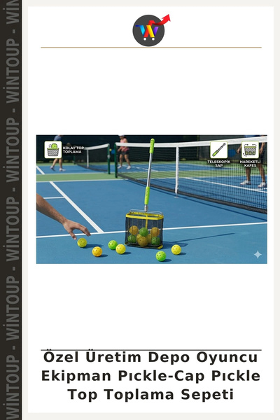 Wintoup Custom-Made Warehouse Player Equipment: Picle-Cap, Picle Ball, Ball C...