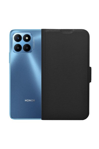 FONIX Калъф, съвместим с Honor 70 Lite 5G, -кожа, Leather Flip Defense, защит...