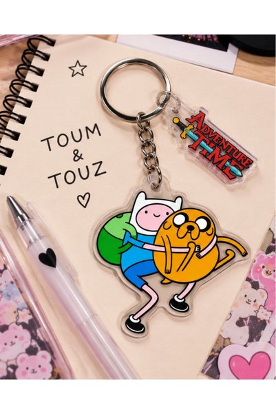 Toum Μπρελόκ με κρεμαστό στοιχείο με θέμα το «Adventure Time»