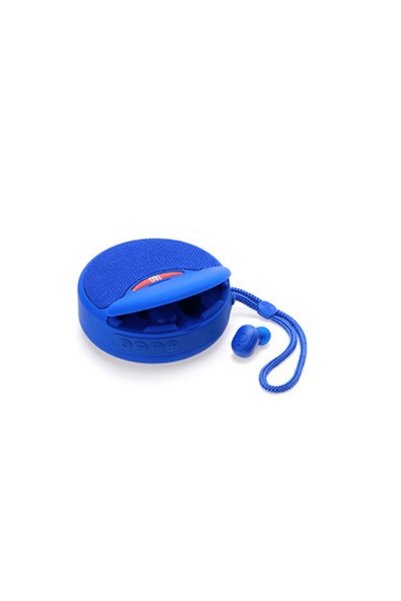 TG Ασύρματο ηχείο Bluetooth με ακουστικά - TG-808 - 883808 - Blue