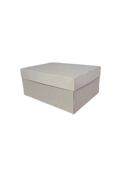 Anyta Cooking WHITE cake / cookie box - 33x25x15 cm