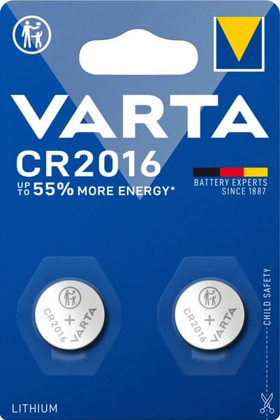 Varta Baterii Professional Electronics CR2016 3 V • Set de 2 bucăți 6016101402