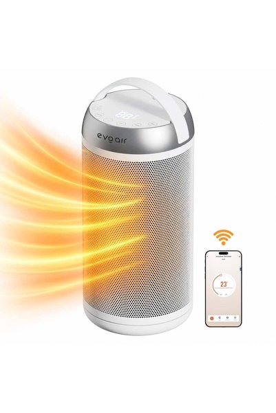 EvoAir Warmix 2000 Smart Λευκή Κεραμική Θερμάστρα, Wi-Fi, Κεραμική Θέρμανση P...