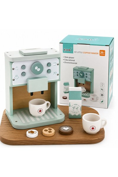 OEM Set de joacă cu aparat de cafea pentru copii, joc de rol Montessori, acce...