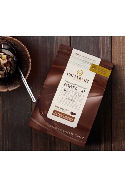 Callebaut Ciocolata cu Lapte 40,7% POWER-41 - 2,5 Kg