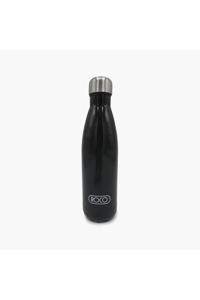 Roco Plain Stainless Steel Double Wall Water Bottle - 500 ml