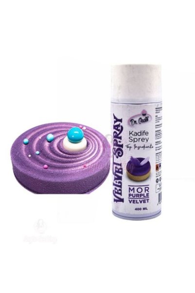 Dr. Gusto Σπρέι τροφίμων βελούδο – 400 ml – Μωβ