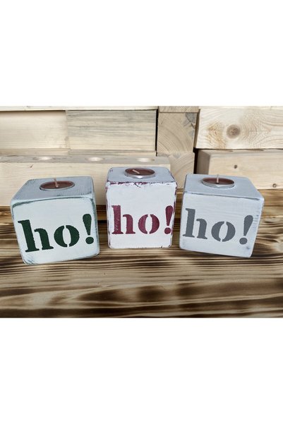 Eni Design Reusable decorative stencil XS 21x10cm - Ho Ho Ho (2009)