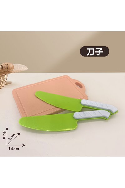 hanzhi Kids Plastic Food Cut Toy Pizza Fruit - Fruit knife