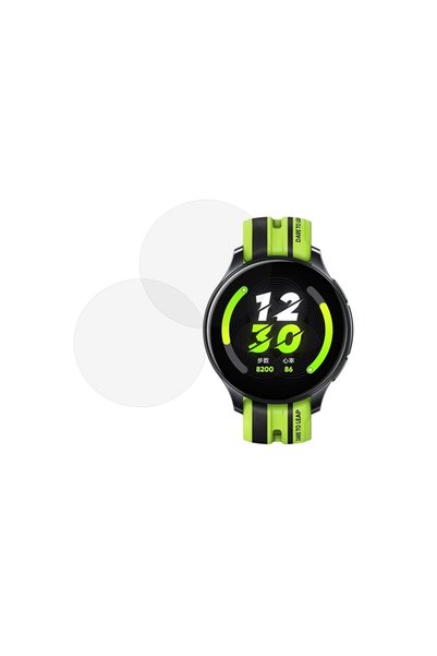 COMANDO Set of 2 x Film compatible with Realme Watch T1, Shield Full Glue, Re...