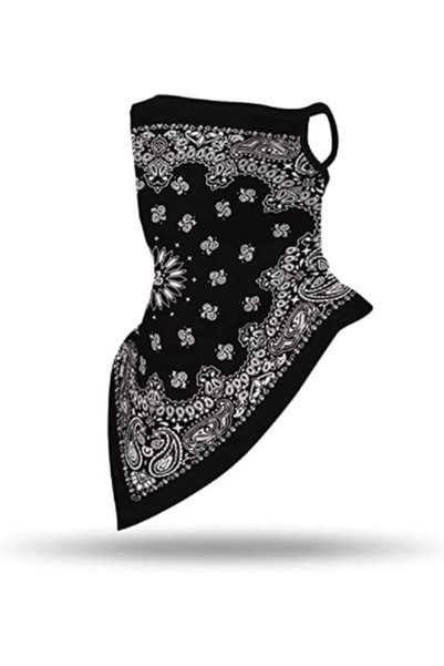 ELECDON Foldable Bandanas Face Mask Earloop Men Women Neck Gaiter UV Sun Tria...