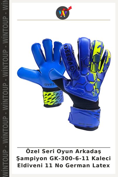 Wintoup Special Series Game Buddy Champion GK-300-6-11 Goalkeeper Gloves, Siz...