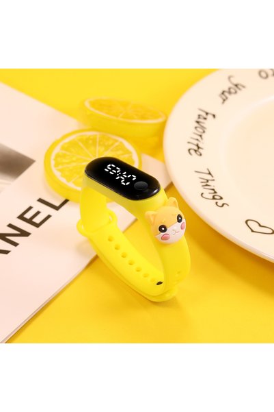 hanzhi JINJIWY Kids Cartoon LED Digital Watch Waterproof 46mm