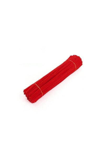 hanzhi DIY Twist Stick Flowers Sunflower Rose Bouquet 30cm - Bright red (abou...