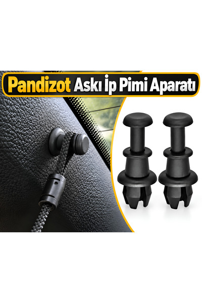 Volkswagen VW Volkswagen, Audi, Seat, Skoda Uyumlu Bagaj Pandizot Askı Pim Klipsi Aparatı - 1M6 867 574 A Orijinal