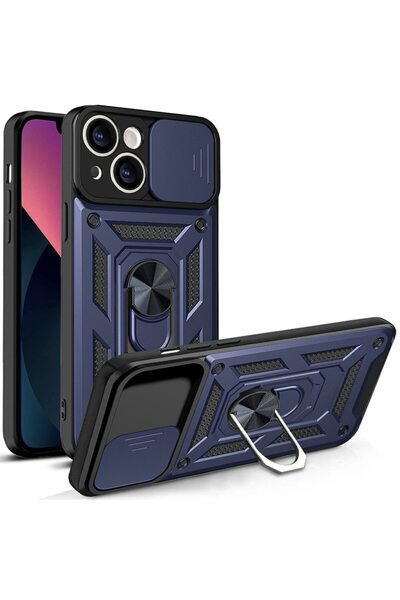 FONIX Θήκη κινητού, συμβατή με το Apple iPhone 15, Rugged Shield LensProtect,...