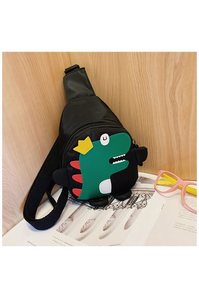 hanzhi Dinosaur Chest Bag Nylon Kids Travel Bag