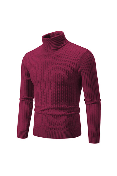 hanzhi Men Knitwear Mo on Hyun Slim Fit Long Sleeve