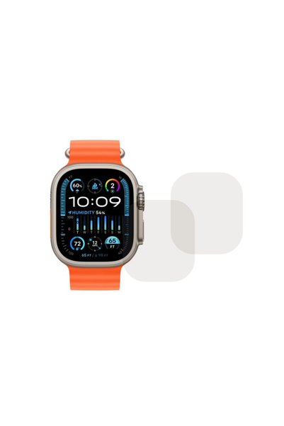 COMANDO Set 2 x Folie compatibila cu Apple Watch Ultra 2, Shield Full Glue, S...
