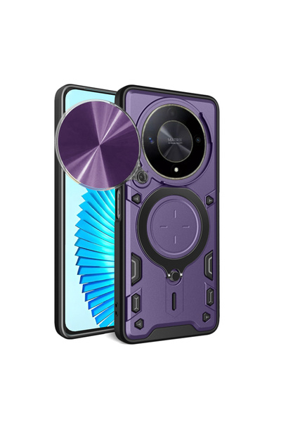 Techsuit Θήκη κινητού, Techsuit, Honor Magic6 Lite, μωβ
