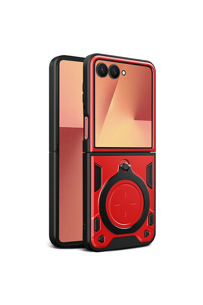 Techsuit Калъф за телефон, Techsuit, Samsung Galaxy Z Flip7, червен