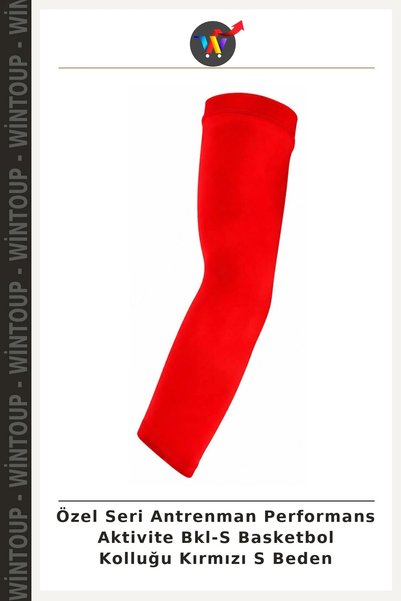 Wintoup Special Series Training Activity Bkl-S Basketball Arm Guard, Red, Size S