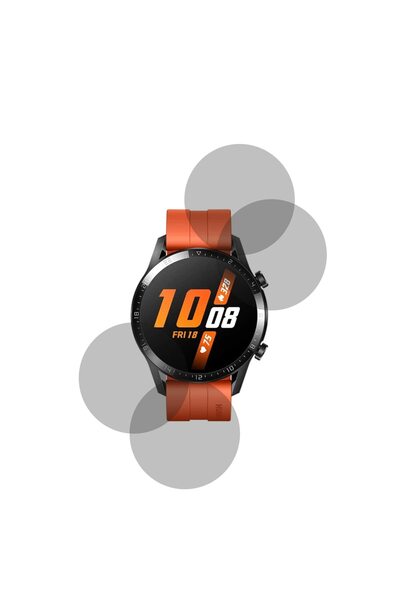 FONIX Σετ 4 προστατευτικών οθόνης InvisiFlex Matte για το Huawei Watch GT 2 4...